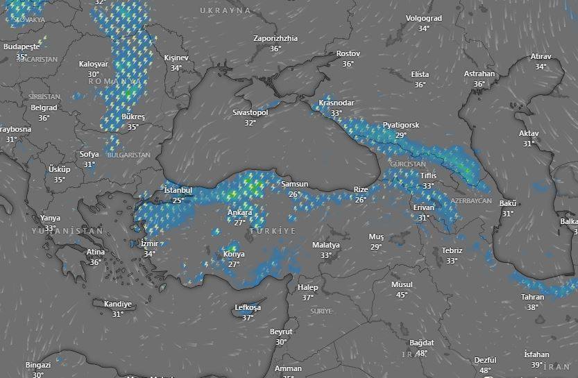 Kuvvetli sağanak geliyor! Meteoroloji 3 ili ‘dikkatli olun’ diyerek uyardı 10